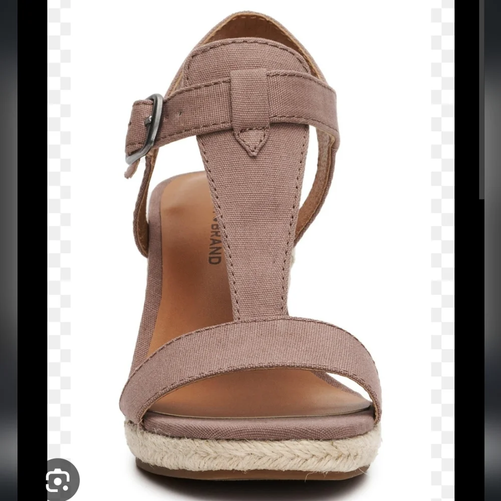 NWT Lucky Brand Millinda Espadrille Wedge Size 9